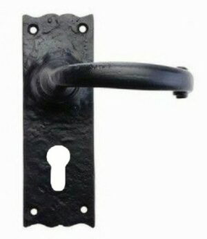 Lever Furniture Euro 150mm Antique Black (SET)