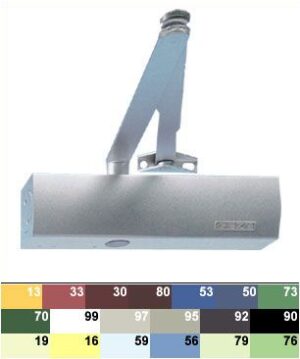 GEZE TS2000 Door Closer Size 2/4/5 Fig1/61/66 Anthracite Grey (EACH)