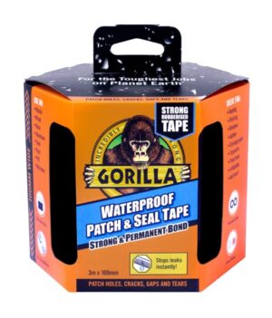 Gorilla Patch And Seal Black  Tape 3m (EACH)