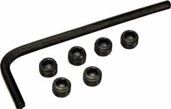 Mortice Jig Grub Screw(6)& Allen Key Set (SET)