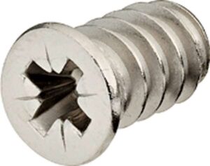 HAFELE 013.15.733 Varianta Screw Countersunk 5.0x16 Nickel Plated (EACH)
