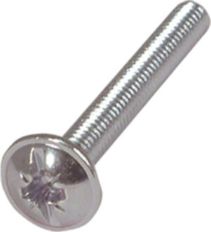 HAFELE 022.35.350 Combislot Handle Screw M4x35mm Zinc Plated (EACH)
