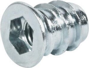 HAFELE 030.10.906 Screw In Sleeve M10 Thread Zinc Plated (EACH)