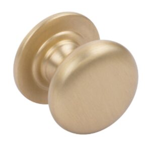 HAFELE Jude Knob Brass Brush Brass D30x26mm (EACH)