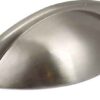 HAFELE 118.55.620 Knightsbridge Cup Handle 64mm CC Matt Nickel (EACH)