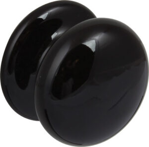 HAFELE 130.48.302 Ceramic Knob Black 50mm (EACH)