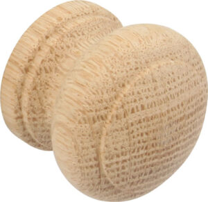 HAFELE 195.76.402 Knob 38mm Dia Unfinish Oak Std2 M4 (EACH)