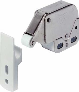 HAFELE 245.54.701 Spring Touch Catch Mini Latch Nickle Plated (EACH)