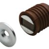 HAFELE 246.03.101 Magnetic Catch Flush Pressed In Brown (EACH)