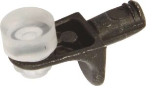 HAFELE 282.24.730 Glass Shelf Support NP 5mm (EACH)