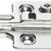HAFELE 311.70.614 Smuso/Metalla Qf Mount Plate 2-Pt 4mm CSK (HINGE)