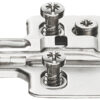 HAFELE 311.70.620 Smuso/metalla Qf Mount Plate 2-pt 0mm Euro (HINGE)