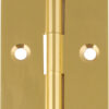 HAFELE 354.24.853 Solid Drawn Brass Butt Hinge BP 76x40x1.6 PB (HINGE)