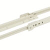 HAFELE 423.68.435 Drawer Runner Bottom Fix Cr/white 350mm (SET)