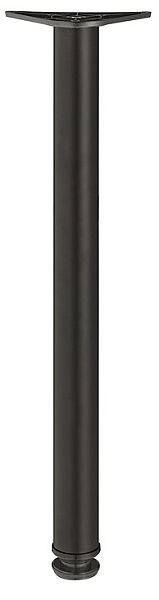 HAFELE 635.24.371 Leg W Adj 60mmd x 710mmh Black (EACH)