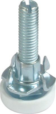 HAFELE 637.05.300 Adjusting Screw Ftg M8x45mm Galv/Bk (EACH)