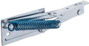 HAFELE 643.01.525 Bench Seat Hinge Sprung 12kg Blue Zinc Galv (PAIR)