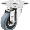 HAFELE 663.06.910 Rubber Wheel 50mm Swivel Plate Castor (EACH)