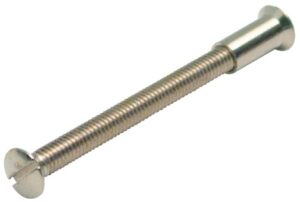 HAFELE 909.97.346 Lever Fixing Bolt & Sleeve M4 50mm NP (EACH)