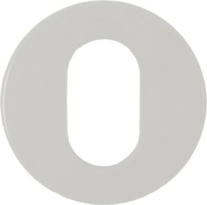 HEWI Escutcheon Oval (52x9) Light Grey (PAIR)