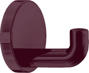 HEWI 477.90.010.30 Robe Hook 50mm Dia Burgundy (EACH)