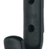 HEWI 477.90.060.92 Single Coat Hook 75mm High Anthracite Grey (EACH)