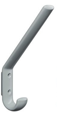 HEWI Hat & Coat Hook 165mm Stone Grey (EACH)