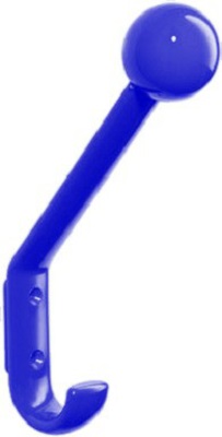 HEWI 477.90.080.53 Hat &coat Hook 174mm High With Ball Top Steel Blue (EACH)