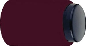 HEWI 611.90 611.90.30 Door Stop Skirting/Wall 90mm Burgundy (EACH)