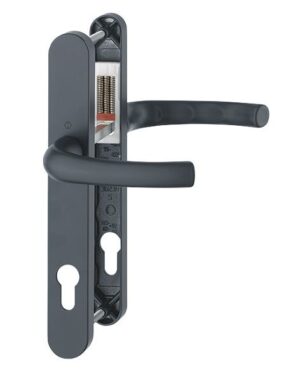 HOPPE 1710RH/3633N/3623N 2759782 Upvc Levers Tokyo 241x32 92mm 215fix Black (SET)