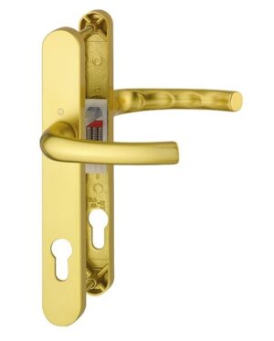 HOPPE 1710RH/3633N/3623N 2768689 Upvc Levers Tokyo 241x32 92mm 215fix Gold (SET)