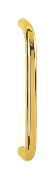 Pull Handle Bolt Through Fix 19x425mm Polished Brass (EACH)