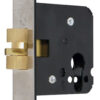 Euro Profile Sliding Door Mortice Lock 76mm SS (EACH)