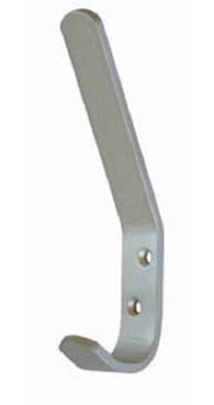 Hat & Coat Hook 125mm Aluminium (EACH)