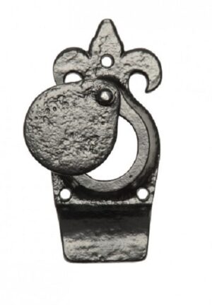 KIRKPATRICK 1486 Cylinder Pull Plain Round 127mm Antique Black (EACH)