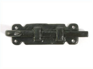 KIRKPATRICK 1546 Door Bolt Straight 101mm Antique Black (EACH)