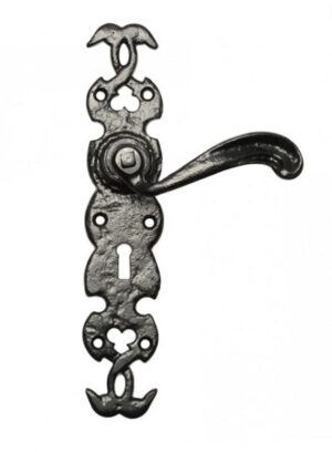 KIRKPATRICK 1563-WK Lever Lock Furniture Black (SET)