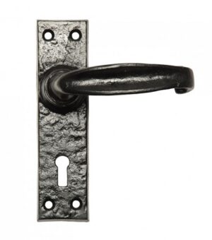 KIRKPATRICK 2440 WK Lever Lock Furniture Antique Black (SET)