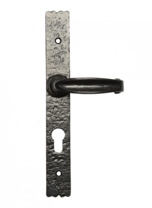 KIRKPATRICK 2461-EU 92cc Pvc Door Lever 268x37 92 192fix Antique Black (SET)