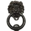 KIRKPATRICK 2630 2630 Door Knocker Lion Antique Black (EACH)