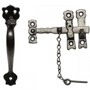 KIRKPATRICK 3613 3613 Suffolk Latch C/W Privacy Chain 6 AB (SET)