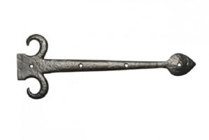 KIRKPATRICK 798/18 798-18 Black Iron Hinge Front 18 AB (HINGE)