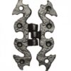 KIRKPATRICK 925 925 2.3/4 Black Iron SNake Hinge 2.3/4 AB (HINGE)