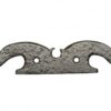 KIRKPATRICK 939 Black Iron SNake Hinge 3.1/2 AB (HINGE)