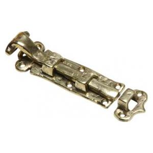 KIRKPATRICK B1157 +BRASS 1157 5 Door Bolt 5 Antique Brass (EACH)