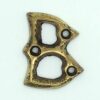 KIRKPATRICK B1976/B +B1976/B Letter 1.3/4 'b' Antique Brass (EACH)
