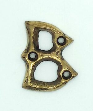 KIRKPATRICK B1976/B +B1976/B Letter 1.3/4 'b' Antique Brass (EACH)