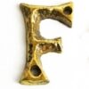 KIRKPATRICK B1976/F +B1976/F Letter 1.3/4 'f' Antique Brass (EACH)