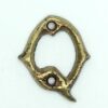 KIRKPATRICK B1976/Q +B1976/Q Letter 1.3/4 'q' Antique Brass (EACH)