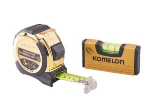 KOMELON Gold Powerblade Tape 5m (16ft) With Minlevel (SET)